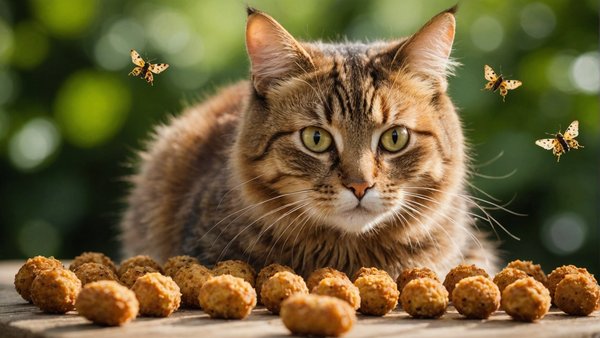 Croquettes chat éco-responsables : l'alternative insectes